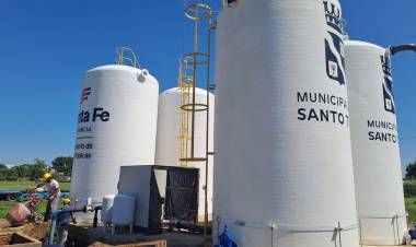 Continúan los avances en la Nueva Cisterna Luján Oeste