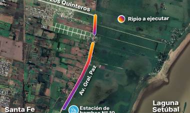 La Provincia avanza con una obra clave para mejorar la conexión entre Santa Fe y Monte Vera