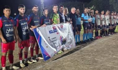 En Ceres se jugó el partido inaugural de la 3° edición de la Copa de Fútbol “Departamento San Cristóbal”