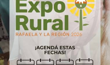 Este año, ExpoRural de Rafaela tendrá un cambio en su fecha habitual.