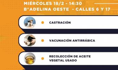 "La Muni en tu barrio", llega a Adelina Oeste