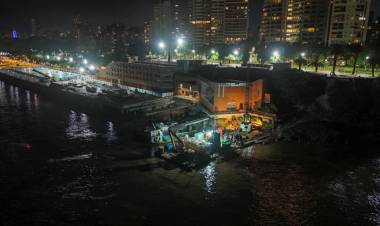 Parque España: la Provincia trabaja día y noche para recuperar uno de los lugares más elegidos por los rosarinos