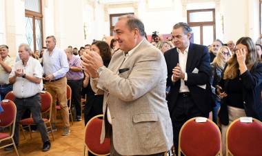 Poletti acompañó la presentación del Fondo Provincial de Educación Técnica