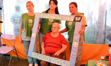 El programa Modo Vacuna alcanzó las 10.000 dosis aplicadas en distintos barrios