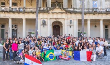 Los intercambistas de la UNL compartieron sus culturas y gastronomía