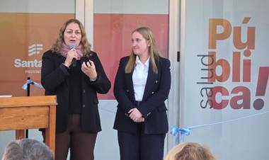 En Gálvez: Pullaro finalizó el Centro de Rehabilitación del Samco, tras el abandono de la obra por parte de Nación