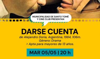La Municipalidad invita a una nueva función del Ciclo de Cine con la proyección de “Darse Cuenta”