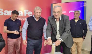 Calvo participó de la licitación para la reparación de rutas provinciales en el dpto. Castellanos