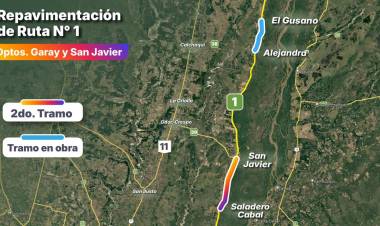 Más obras viales: el gobernador Pullaro anunció la reconstrucción de un segundo tramo de Ruta 1, entre Saladero Cabal y San Javier
