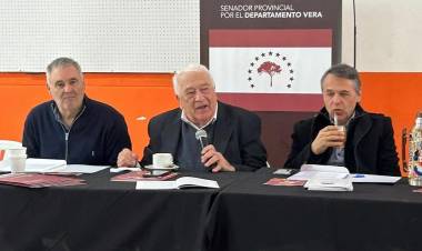 Diego Giuliano en San Javier y Vera: "El norte de la provincia tiene pasado, presente y el futuro que esperamos construir