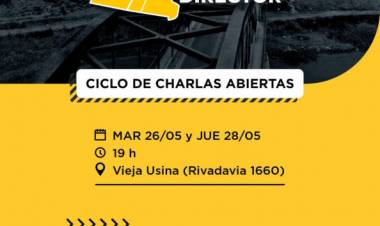 La Municipalidad invita a participar del Ciclo de Charlas Abiertas por la Reforma del Plan Director