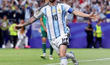 Con Messi como bandera, la Selección argentina demostró que sigue con hambre de gloria