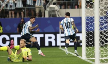 Messi: “Estoy muy feliz por el triunfo y disfrutando de este momento”