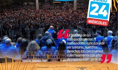 98 años de AMSAFE: Historia de lucha, organización y defensa de la escuela pública