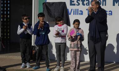 La Estación Municipal Villa Teresa celebró 10 años de acompañamiento a la comunidad