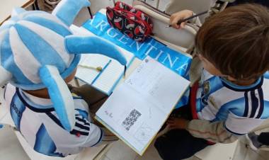 El Mundial en la Escuela Primaria de la UNL