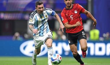 “Leo se lo merece”: Lautaro Martínez sobre el triunfo ante Egipto