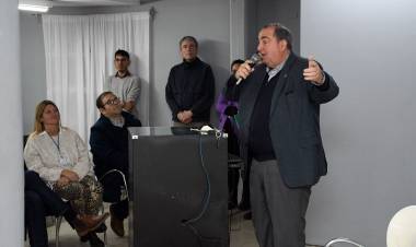 Poletti acompañó las actividades por el 117° aniversario del Hospital Cullen
