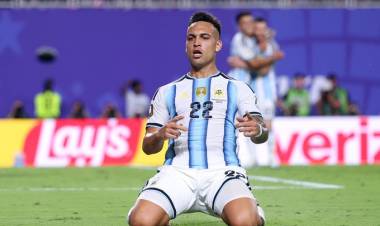 Lautaro Martínez: "El pase a semifinales era nuestro objetivo"