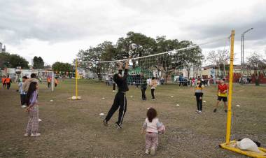 La Municipalidad promovió una jornada lúdica para vecinos y vecinas en la Mitre