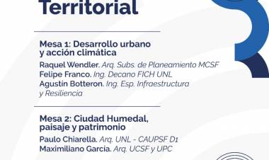 Autonomía SF pone el foco en el ordenamiento territorial