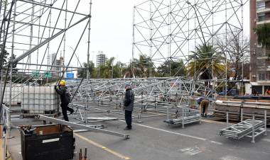 Santa Fe recibe el Fuego Suramericano y vuelve a encender el Puente Colgante