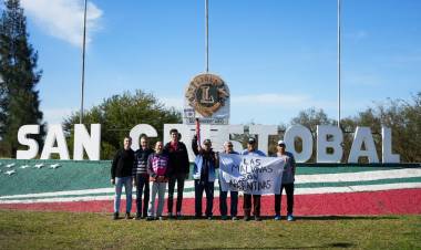 La Antorcha Suramericana llegó a San Cristóbal y cuatro deportistas llevaron el Fuego de los Juegos