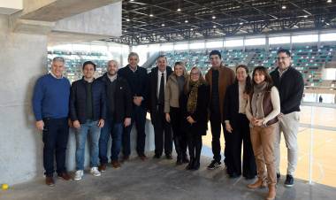 Cuenta regresiva para la inauguración del estadio multipropósito en la ciudad