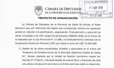 ¿Cuánta deuda se tomó para los Juegos ODESUR? Exigen explicaciones en la Legislatura