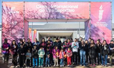 Poletti acompañó la inauguración del Centro Internacional de Tiro Deportivo en Recreo