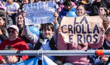 De Entre Ríos a Santa Fe 2026: 56 chicos cumplieron el sueño de ver a Las Leonas