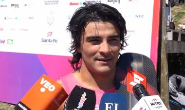 Oro rosarino en el agua: Santino Basaldella se consagró campeón en SUP en los Juegos Suramericanos