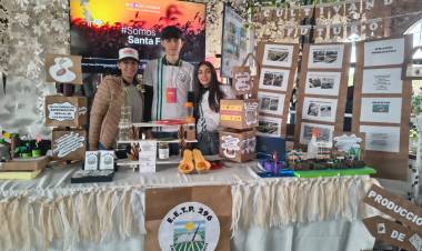 Escuelas agrotécnicas mostraron en la Feria de Proyectos el impacto de "Modo Secundaria" de la Fundación Banco Santa Fe 