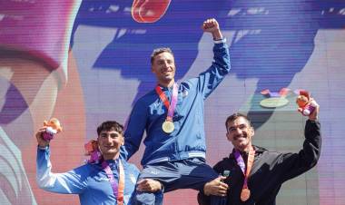Remo en los Juegos Suramericanos: El uruguayo Felipe Klüver se llevó el oro en la Laguna Setúbal
