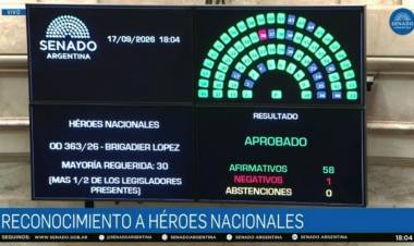 Juan Pablo Poletti y Carolina Losada: “A partir de hoy, Estanislao López es oficialmente Héroe Nacional”  