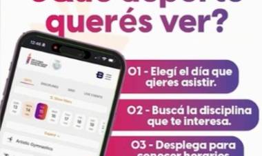 Una app para vivir los Juegos desde el celular