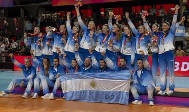 Chile, Argentina y Colombia: el podio del vóleibol femenino en Santa Fe 2026