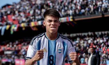 Gol agónico y pasaje a la final: Argentina es semifinalista en fútbol y el Coloso vivió una fiesta en celeste y blanco