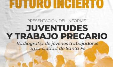Trabajo joven, futuro incierto: convocatoria a la prensa