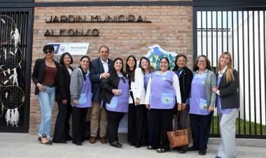 “Estamos cumpliendo un sueño”: Poletti dejó inaugurado un nuevo Jardín Municipal