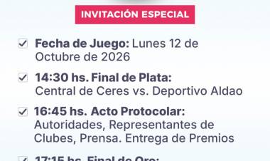Calvo y Michlig impulsan la segunda edición de la Copa Bidepartamental: Castellanos - San Cristóbal