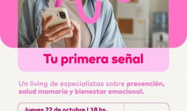 Prevención Salud promueve la detección temprana del cáncer de mama con una charla en Santa Fe