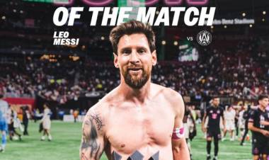 Doblete de Messi en el triunfo de Inter Miami sobre Atlanta
