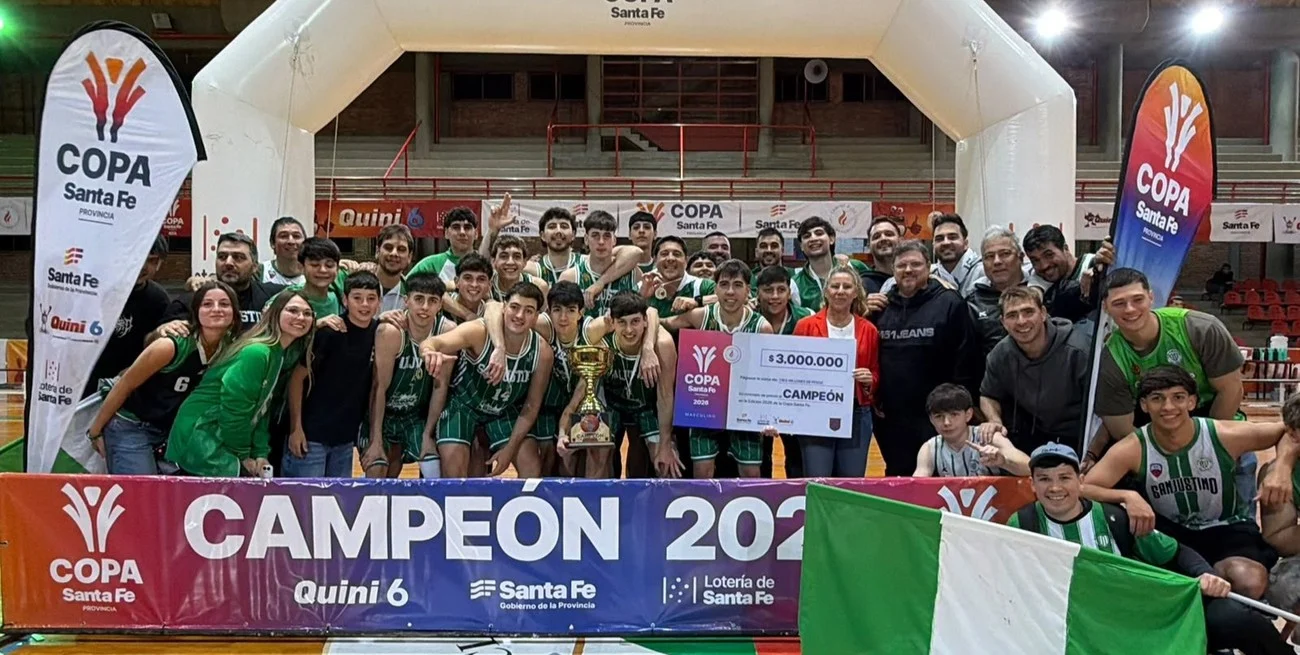 Sanjustino fue el mejor de todos en San Jorge y se coronó campeón de la Copa Santa Fe de mayores