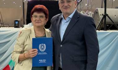 Calvo acompañó una nueva edición de la fiesta provincial del ñoqui en Eusebia