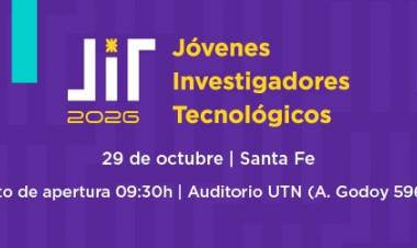 Se llevarán cabo las en  la UTN Santa Fe lasJornadas de Jóvenes Investigadores Tecnológicos (JIT 2026)*