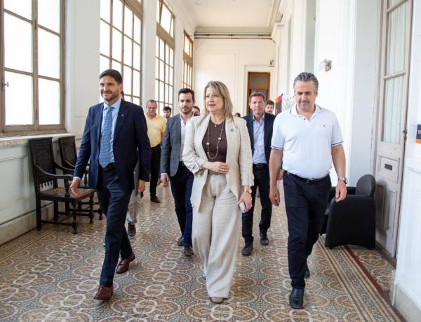 Plan Bandera: Pullaro y Cococcioni recibieron a la flamante ministra Monteoliva