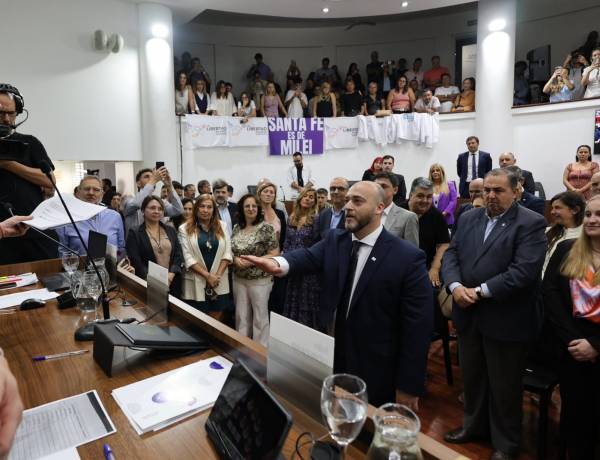 "Checho" Basile es el nuevo presidente del Concejo: "Santa Fe necesita más capacidad de acuerdos que de discursos"