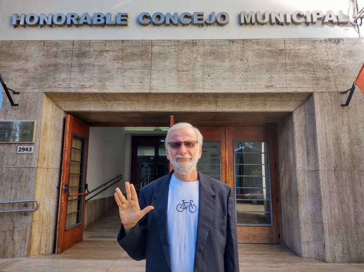 Saúl Perman: "Hay que poner una bicisenda en Boulevard Gálvez"