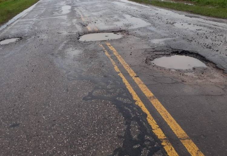 El Senador Michlig insistió con la repavimentación de tramos de las Rutas Provinicales N° 13, 23 y 39